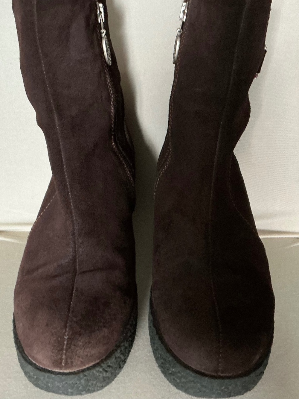 Vintage PAJAR Canada Brown Suede Shearling Winter Boots Size 39